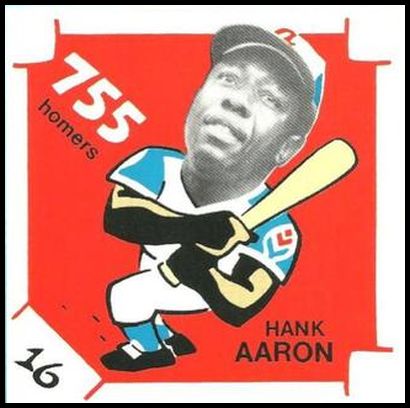 16 Hank Aaron